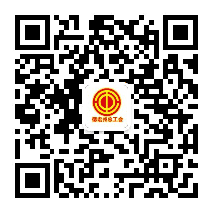 德宏州总工会公众号二维码
