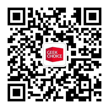 极客之选公众号二维码