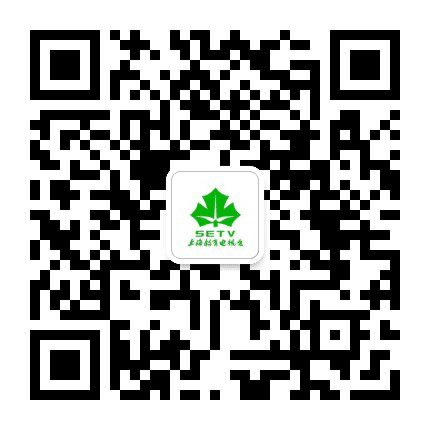 上海教育电视台公众号二维码