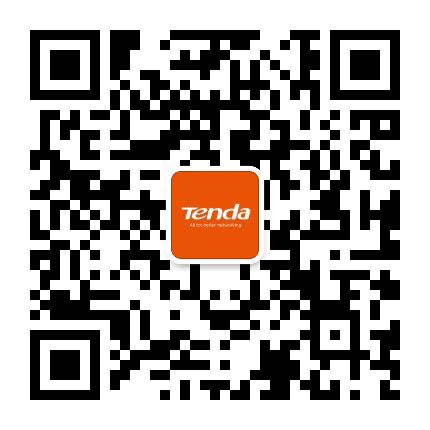 Tenda腾达粉丝俱乐部公众号二维码