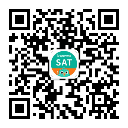 新东方在线SAT公众号二维码