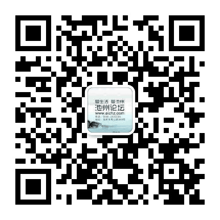 池州论坛公众号二维码