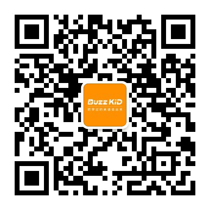 BuzzKID英语口语公众号二维码