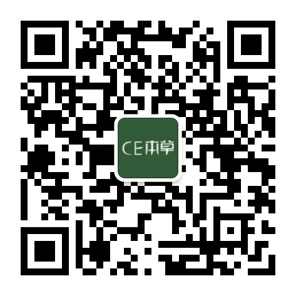 CE本草护肤公众号二维码