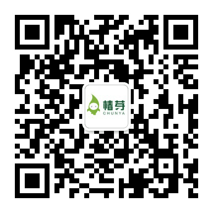 椿芽公众号二维码