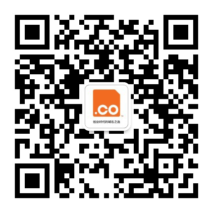 CO域名公众号二维码