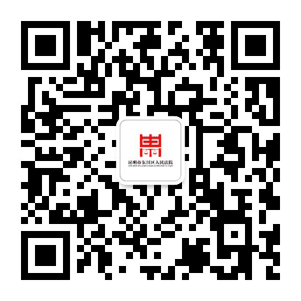 东川法院公众号二维码