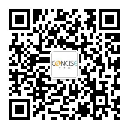 CONCISE洁净室公众号二维码