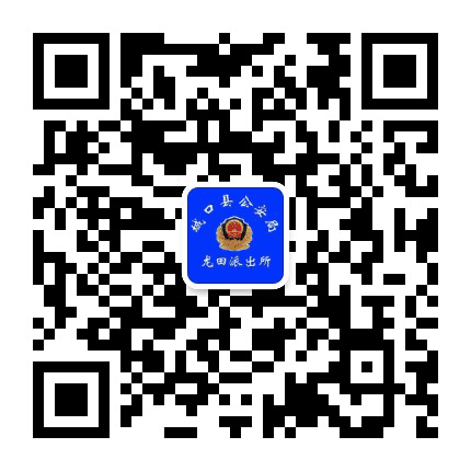 龙田派出所便民公众号公众号二维码