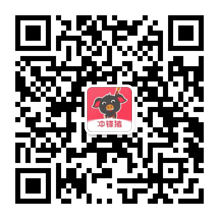 冲锋猪公众号二维码