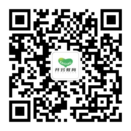 自闭开窍教育公众号二维码