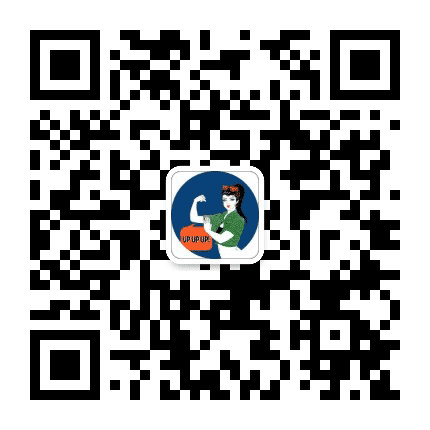 向上的顾姐公众号二维码