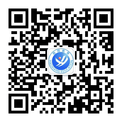 皓翔教育简阳公众号二维码