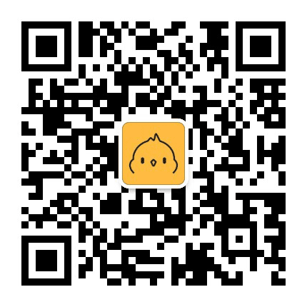 小鸡词典公众号二维码