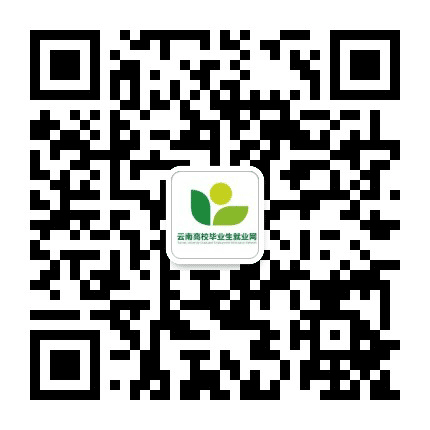 云南高校毕业生就业网公众号二维码