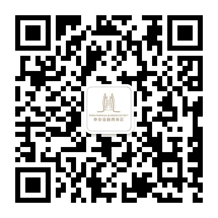 泰安金融商务区公众号二维码