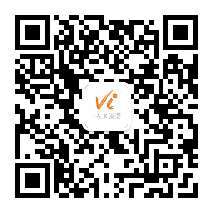 ViTalk英语口语公众号二维码