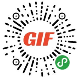 GIF倒放助手小程序二维码
