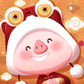 福猪拜年ico
