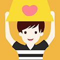 告白卡通小人ico