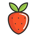 快乐种草莓ico