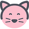 猫脸书签ico