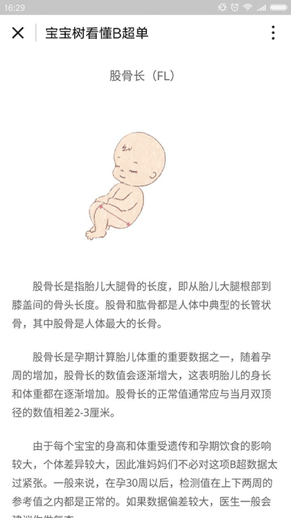 宝宝树看懂B超单截图1