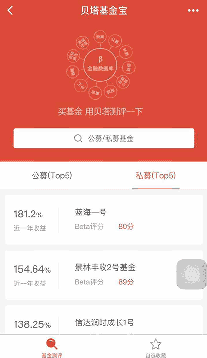 贝塔基金宝截图2