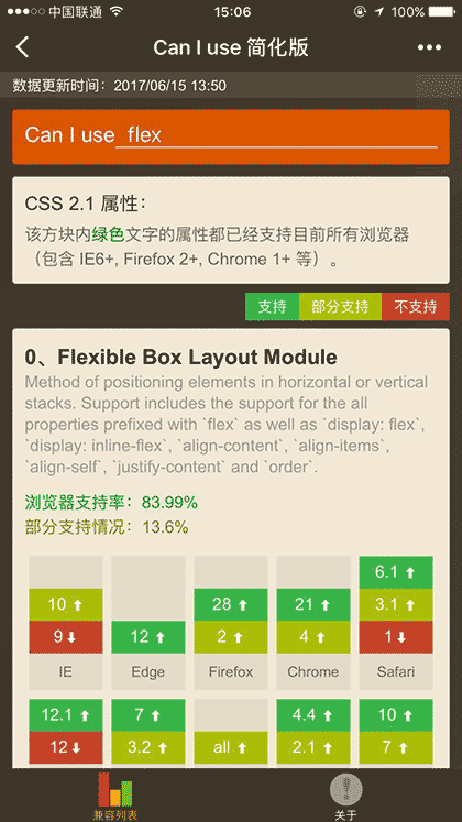 CanIuse简化版截图3