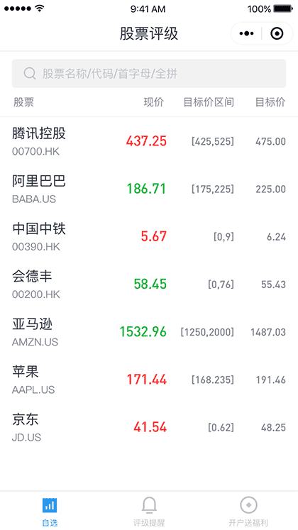 股票评级大师截图3