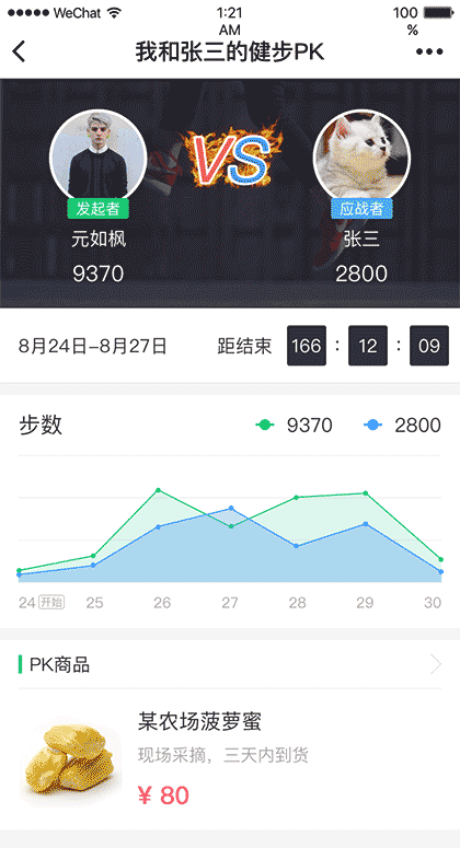 汗滴运动PK购截图2