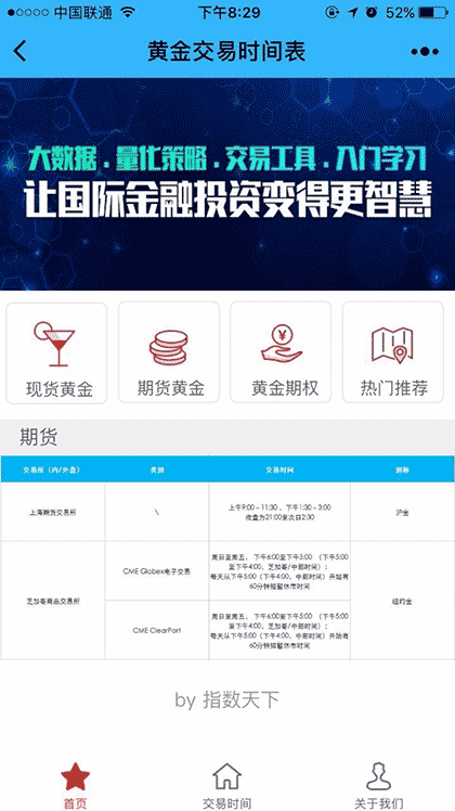 黄金期货交易时间表截图3