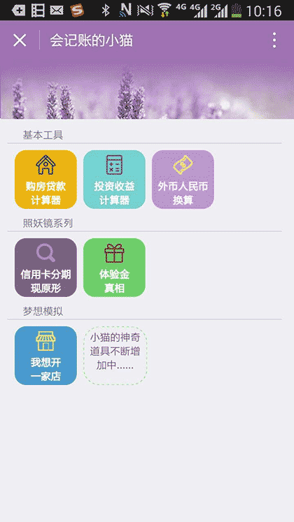 会记账的小猫截图1