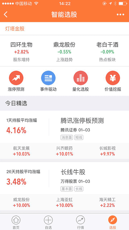 每日好股票截图3