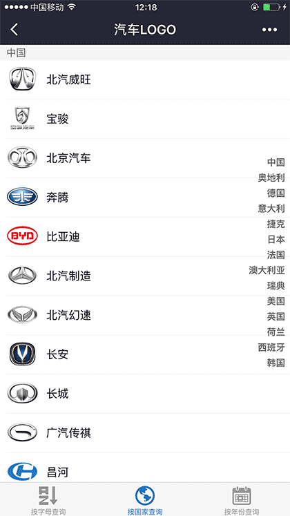 汽车LOGO截图2