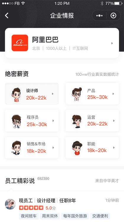 企业情报局 | 员工点评薪资待遇截图3