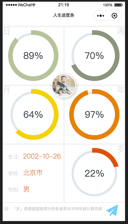 人生进度条截图1
