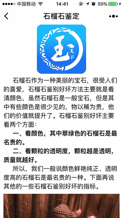 石榴石鉴别截图1