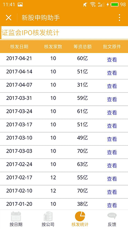 新股申购助手截图1
