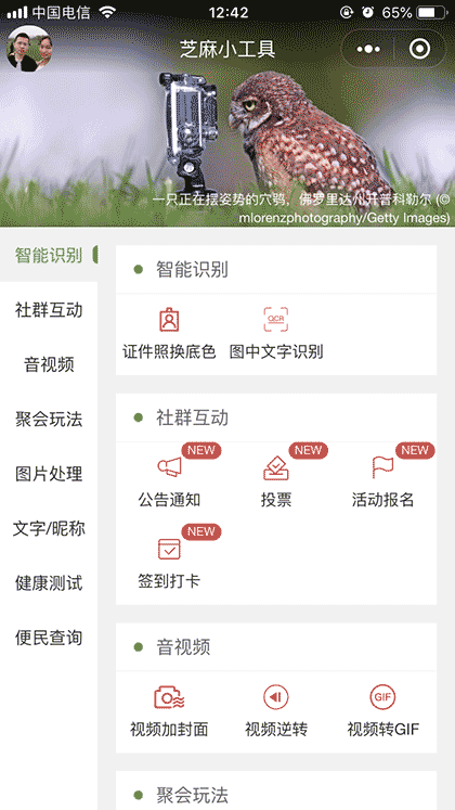 芝麻小工具截图1